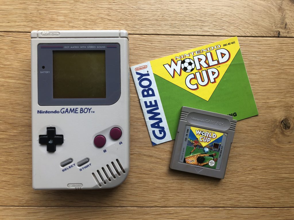 Kicken auf dem Game Boy